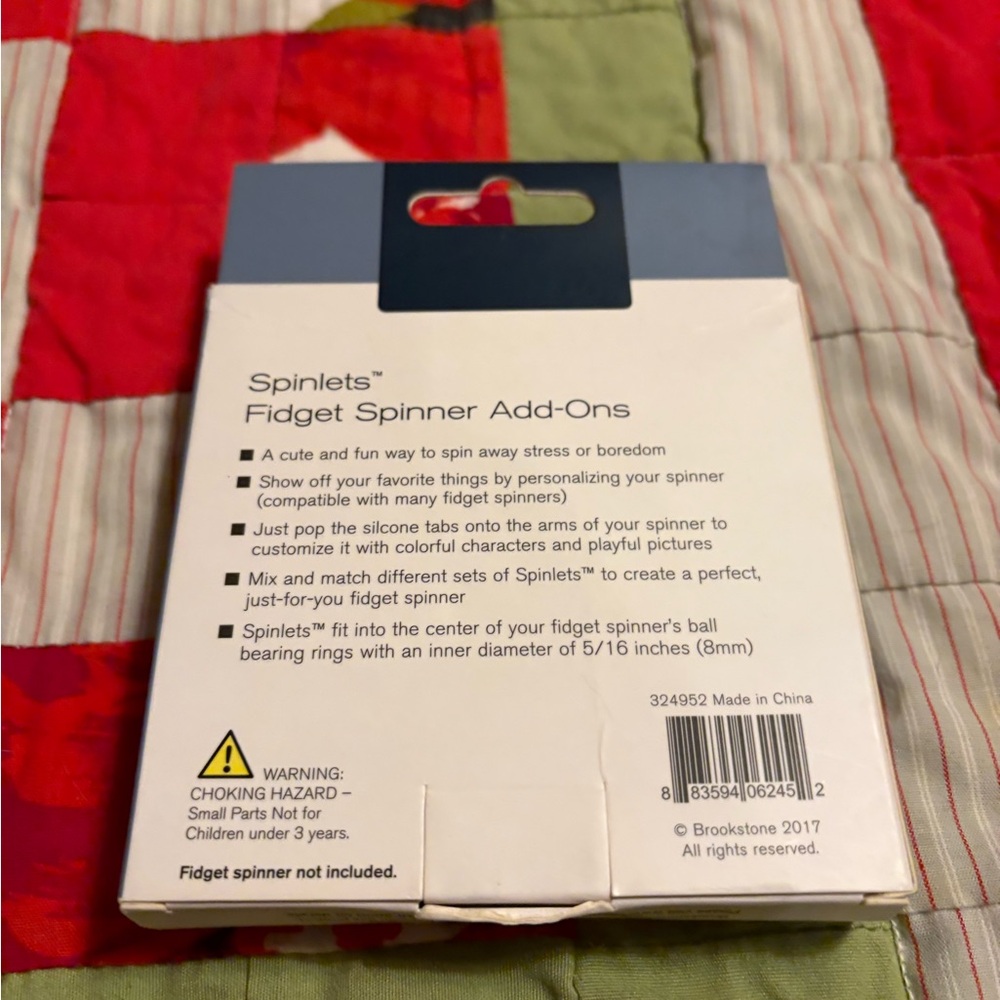 Brookstone Spinlets Fidget Spinner Add-Ons - Picture 2 of 2